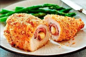 Rollitos de Pollo con Tocineta