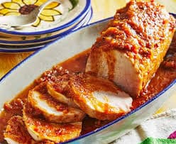 Lomo en salsa francesa